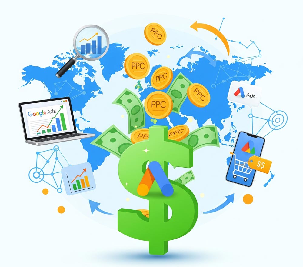 کسب درآمد از گوگل ادوردز (Google Ads) و تبلیغات کلیکی