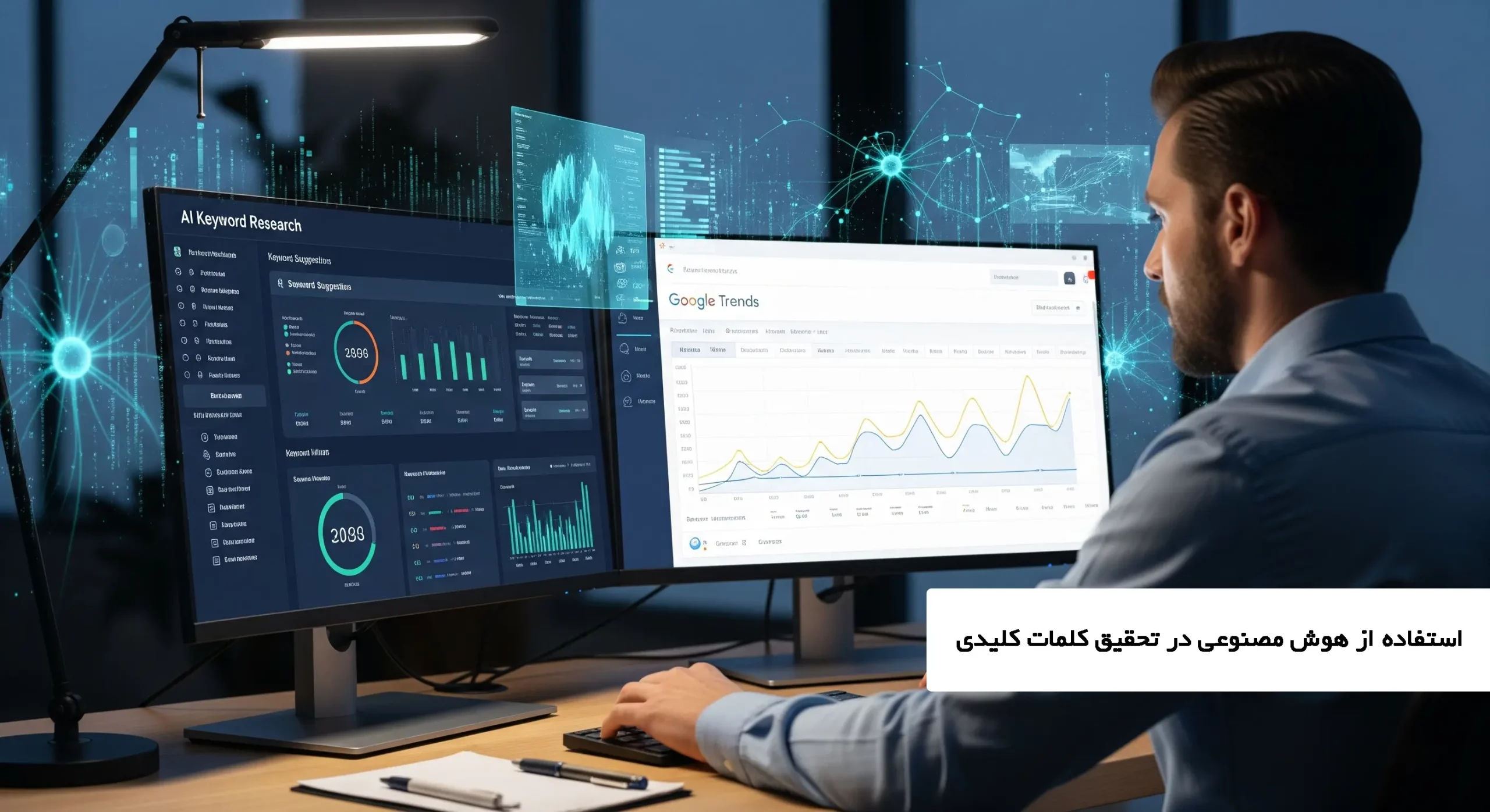 استفاده از هوش مصنوعی در تحقیق کلمات کلیدی